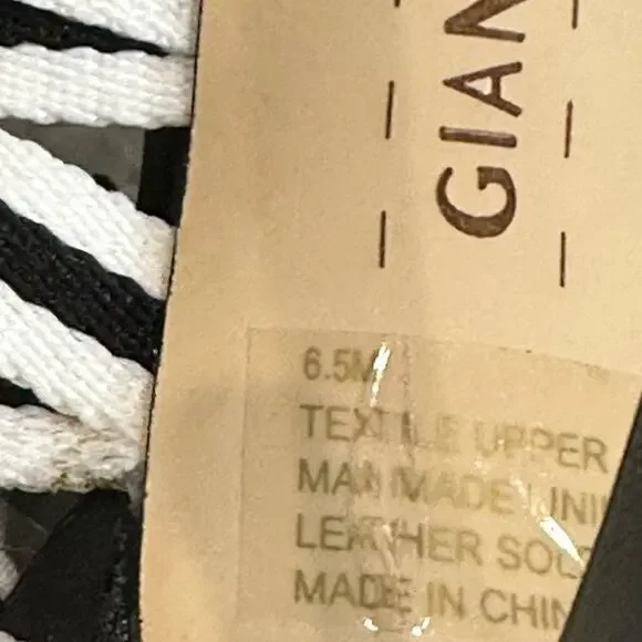 Gianni Bini Black Abrianna Gingham Lace Up Sandals 3.93” stiletto heels Size 6.5 - Picture 9 of 12